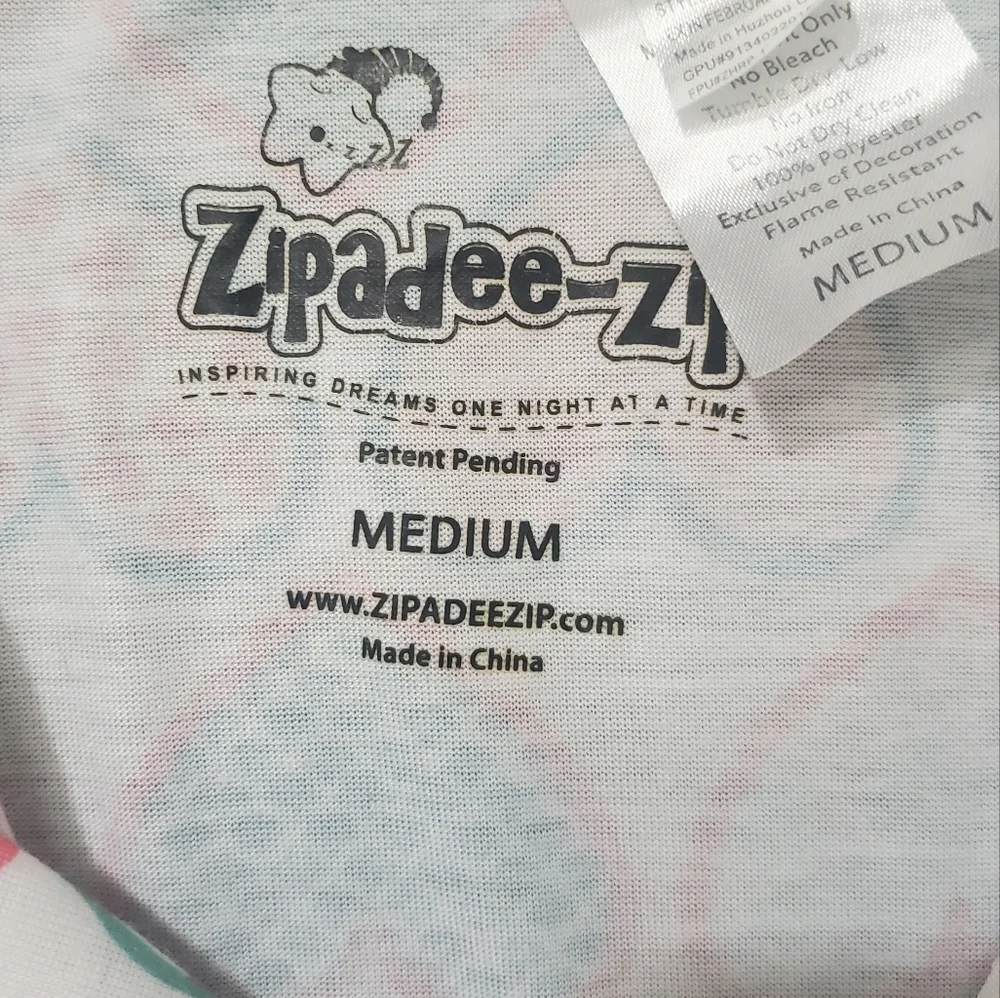 Zipadee-Zip Baby Sleep Sac swaddle  Size M (6-12m)